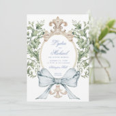 Invitation Poignets de feuilles non officiels avec mâchoire | (Debout devant)