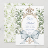 Invitation Poignets de feuilles non officiels avec mâchoire | (Devant / Derrière)