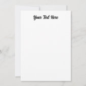 Invitation Poing de résistance palestinienne sur le symbole d (Dos)