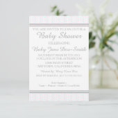 Invitation Point Polka clair rose et bleu (Debout devant)