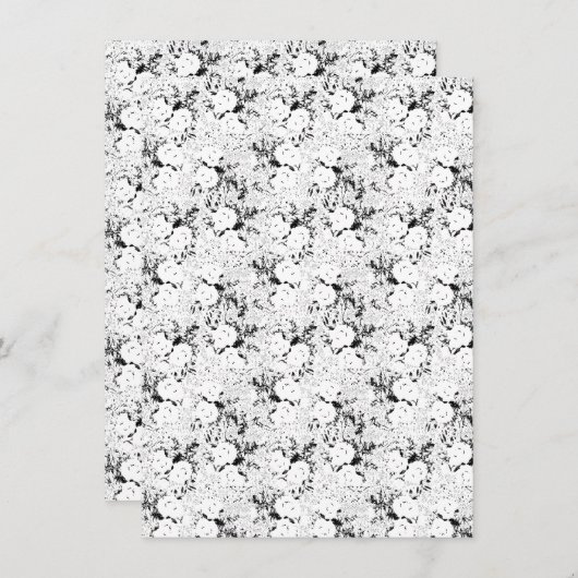 Invitation Point, vache noire (Devant / Derrière)