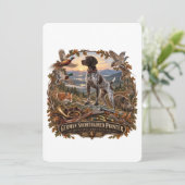Invitation Pointer allemand - Collection de chasse (Debout devant)