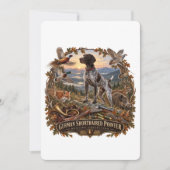 Invitation Pointer allemand - Collection de chasse (Devant)