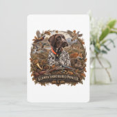 Invitation Pointer allemand - Collection de chasse (Debout devant)