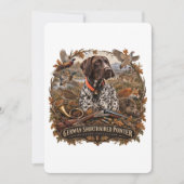 Invitation Pointer allemand - Collection de chasse (Devant)