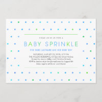 Points Bleus Garçon Moderne Propre Baby Sprinkle I
