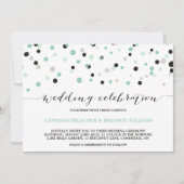 Invitation Points Confetti de la Monnaie de Printemps (Devant)