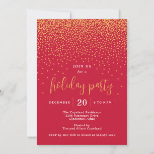 Invitation Points de scintillation Modifier la couleur Invita