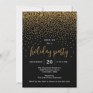 Invitation Points de scintillation Modifier la couleur Invita