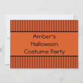 Invitation Points d'Halloween (Devant)