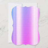 Invitation Points élégants, Violet Sweet 16 (Dos)