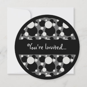 Invitation Points gris gris gris gris gris gris gris gris dou