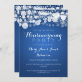 Invitation Points modernes de partie de pendaison de (Devant / Derrière)