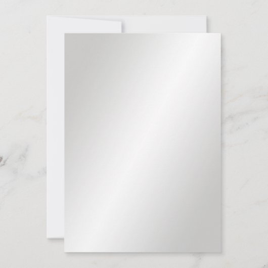 Invitation Points Platinum 20e anniversaire de Mariage (Dos)