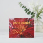 Invitation "POINTSETTIA" (Debout devant)