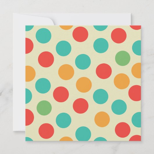 Invitation Pois (Devant)