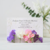 Invitation Pois doux frais (Debout devant)