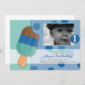 Invitation Pois et personnalités (Devant / Derrière)