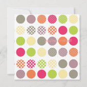 Invitation Pois rétro PixDezines/arrière - plan DO-IT-YOURSEL (Dos)