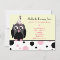 Pois roses et noires de la fête d'anniversaire de