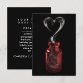 Invitation poison d'amour (Devant / Derrière)