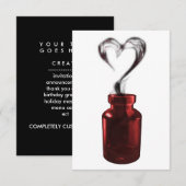 Invitation poison d'amour (Devant / Derrière)