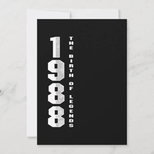 Invitation Poison de Birth Of Legends (Devant)