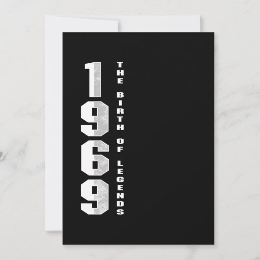 Invitation Poison du Birth Of Legends 1969 (Devant)