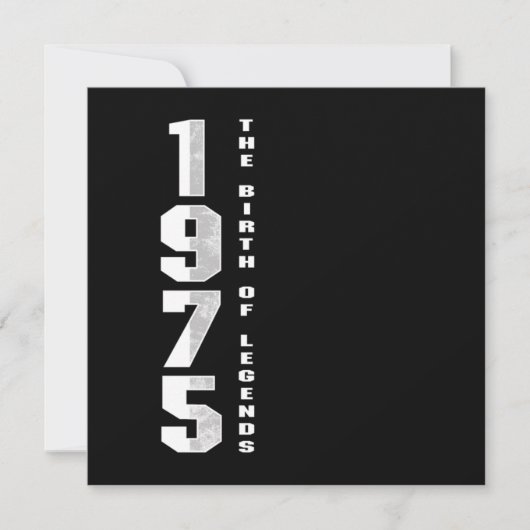 Invitation Poison du Birth Of Legends 1975 (Devant)