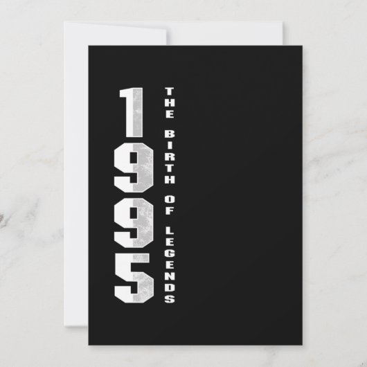 Invitation Poison du Birth Of Legends 1995 (Devant)