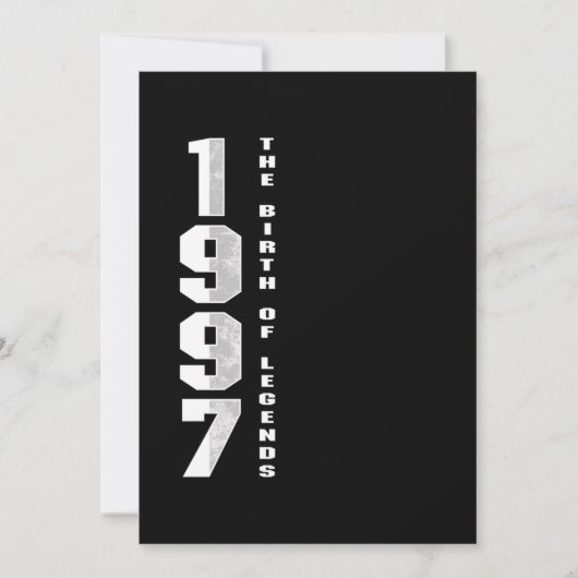 Invitation Poison du Birth Of Legends 1997 (Devant)