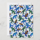 Invitation Poison tropical Grenouille de grenouille Anniversa (Dos)