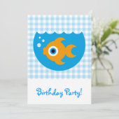 Invitation Poisson (Debout devant)