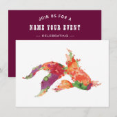 Invitation poisson d'eau (Devant / Derrière)