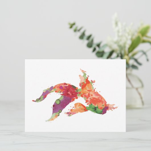 Invitation poisson d'eau (Debout devant)