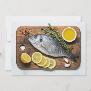 Invitation Poisson Dorado