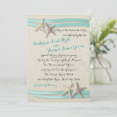 Invitation Poisson et ruban (Debout devant)