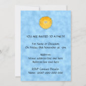 Invitation Poissons de porc-épic (Dos)