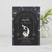 Invitation Poissons Mystiques Noirs Zodiac 21e anniversaire (Debout devant)