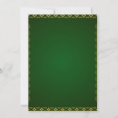 Invitation Poite Janeu Upanayanam Hindu Saint Thread Floral (Dos)