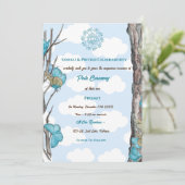 Invitation Poite Janeu Upanayanam Hindu Saint Thread Papillon (Debout devant)