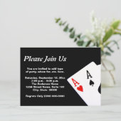 Invitation Poker (Debout devant)