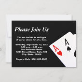 Invitation Poker (Devant)