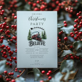 Invitation Polar Express Christmas