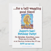 Invitation Pôle de fête au poulet (Dos)