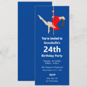 Invitation Pole Fitness (Devant / Derrière)