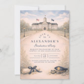 Invitation Police Academy Badge Ceremony Graduation (Devant)