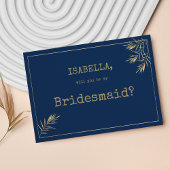Invitation Police Bridesmaid