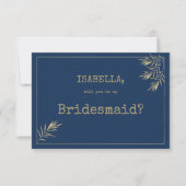 Invitation Police Bridesmaid (Devant)