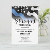 Invitation Police Police Service de la retraite (Debout devant)